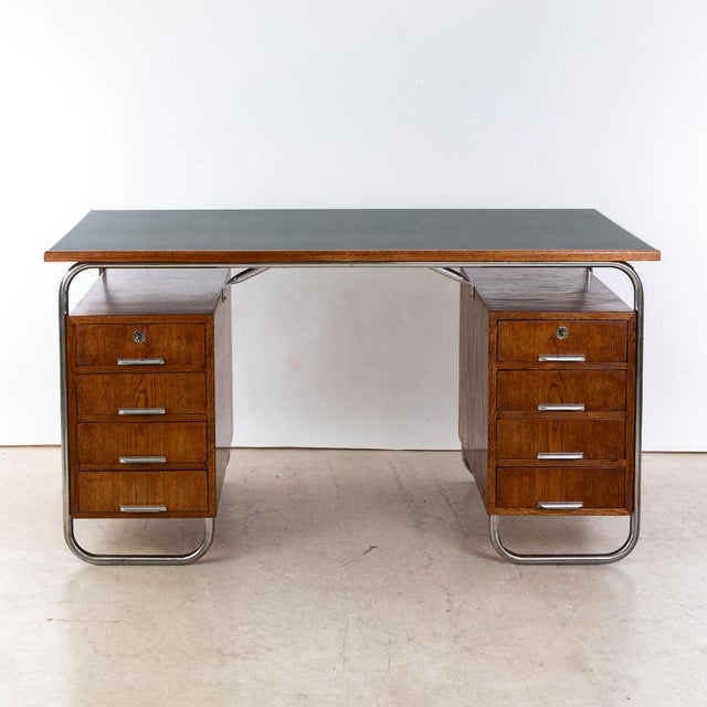 Bauhaus Bauhaus Desk from Mücke Melder, 1930s For Sale - Image 3 of 9