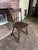 Black 19th Century Antique Country Primitive Fancy Paint Windsor Thumb Back Chair For Sale - Image 8 of 10