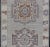 Modern Oushak Medallion Motif's on Light Grey Background and Earthy Tones For Sale In Atlanta - Image 6 of 8