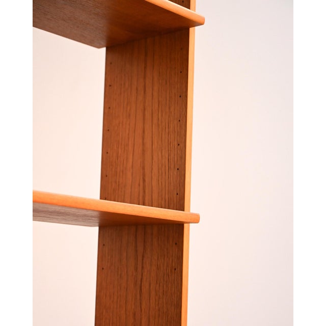 Scandinavian Teak Bookcase, 1960s For Sale - Image 10 of 12