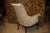 Mid 20th Century Regency Fireside Chair, Newly Upholstered & Restored For Sale In Philadelphia - Image 6 of 10