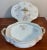 French Country Antique Oval Scalloped Edge Porcelain Serving Dish Haviland & Co For Sale - Image 3 of 10