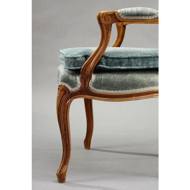 19th Century Louis XV Rococo Armchairs, 1880s, Set of 2 For Sale - Image 14 of 18