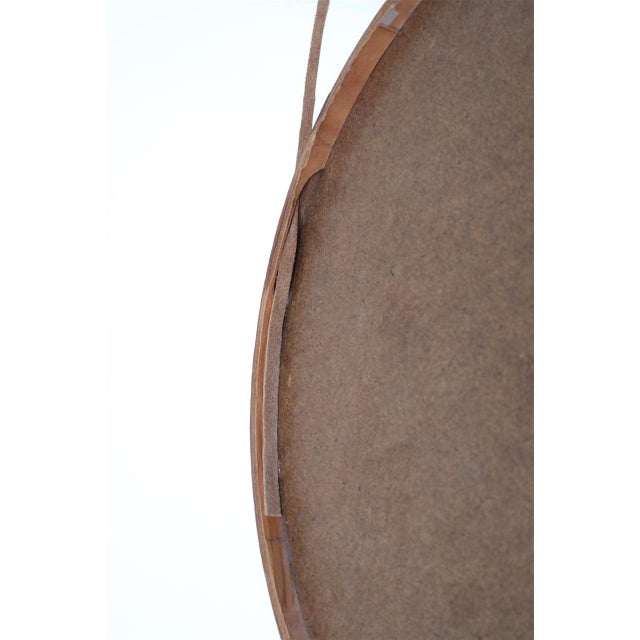 Mid-Century Modern Teak Model 103 Wall Mirror from Glas Mäster, Markaryd, Sweden, 1970s For Sale - Image 12 of 13