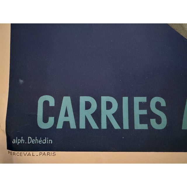 Alph Dehedin - Air France: Carries Anything Anywhere, C. 1950s, Offset Lithograph Travel Poster on Paper For Sale - Image 4 of 5