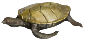 Brass Turtle Storage Box