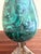 Green Monumental Malachite Egg on Brass Stand For Sale - Image 8 of 10