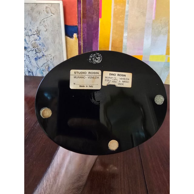 1970s Vintage Murano Italy Signed Torso Sculpture For Sale In Boston - Image 6 of 12