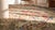 Camel 1880s Tan Camel Floral Folk Art Antique American Rug 6'10" X 10'0" Handknotted Wool Carpet For Sale - Image 8 of 9