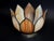 Antique Tiffany Style Lotus Ceiling Light Lamp Shade For Sale - Image 9 of 15