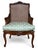 Vintage Louis XV Style Caned Bergère Walnut Chair For Sale - Image 11 of 13