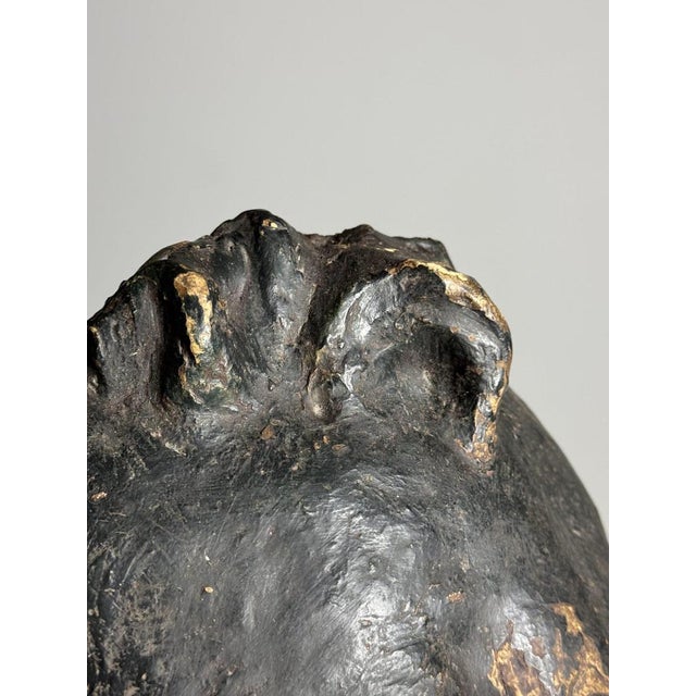 Brown Image of Zeus or Hercules, 1904, Clay For Sale - Image 8 of 18