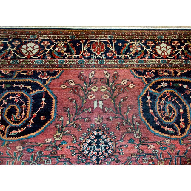 Early 20th Century Persian Sarouk Farahan Rug For Sale - Image 13 of 13
