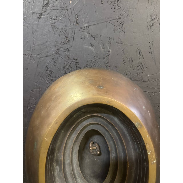 Abstract Bronze Wall Sculpture Signed by Divyendu Anand For Sale In New York - Image 6 of 12