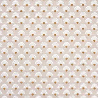 Schumacher Bellini Indoor/Outdoor Fabric in Sand For Sale