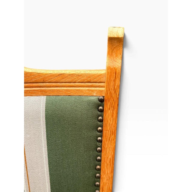 Set of Six Danish Oak Dining Chairs by Henning Kjærnulf For Sale - Image 16 of 16