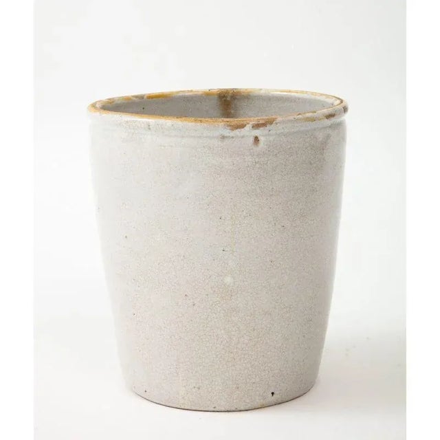 19th Century Antique Stoneware Urn Confit Pot For Sale - Image 5 of 10