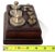 Antique American Brass Balance Scale Graduated Size Weights With Original Mahogany Fitted Stand 8 Pc Set For Sale - Image 12 of 13