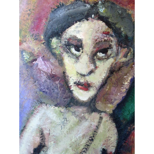Contemporary Contemporary Oil Painting on Linen by Polish Artist Piotr Krosny For Sale - Image 3 of 6