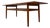 Teak Coffee Table by Niels Bach For Sale