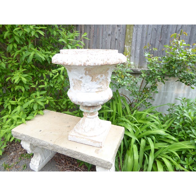 19th Century French Terracotta Urns - A Pair For Sale In Boston - Image 6 of 8