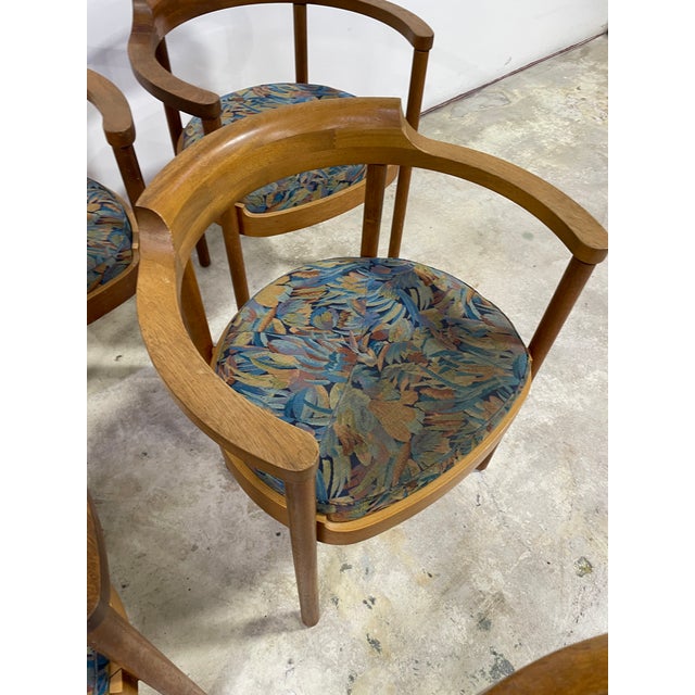Danish Modern Dining Chairs by Henning Jensen & Torben Valeur M40 For Sale - Image 9 of 11