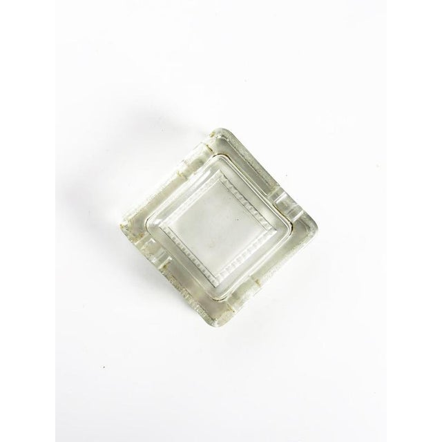 1930s Glass Block Ashtray in the style of Le Corbusier, France, 1930s For Sale - Image 5 of 11