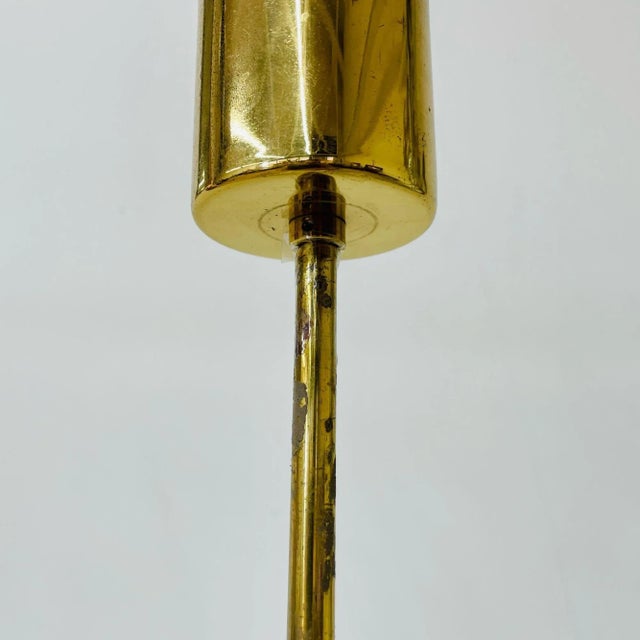 Small Circular German Mid-Century Modern Ice Glass Chandelier / Pendant, 1970s For Sale - Image 9 of 12