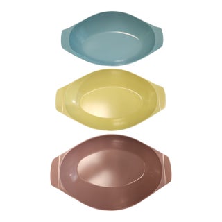 1960s English Gaydon Melmex Serving Bowls - A Trio For Sale
