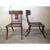 Modern Walnut Klismos Style Chairs - a Pair For Sale - Image 4 of 5
