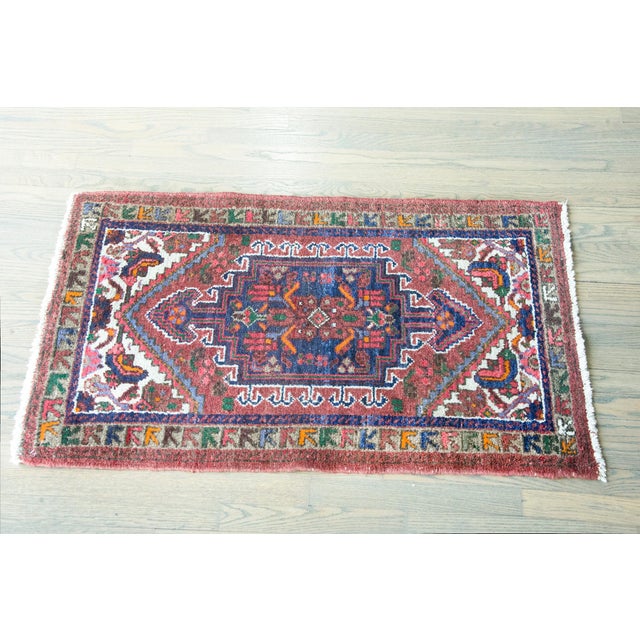 Early 20th Century Persian Mazlaghan Rug For Sale - Image 15 of 15