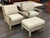 Restoration Hardware Outdoor Leagrave Lounge Chairs + Ottoman, Set of Three For Sale - Image 9 of 12
