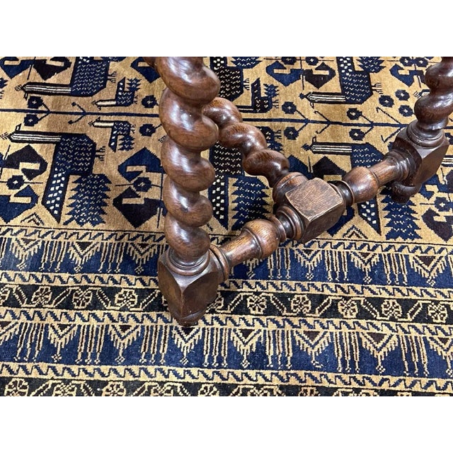 Wood Henry II Oak Desk, Early 20th Century For Sale - Image 7 of 16