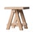 Matthew Izzo Home Taverna Reclaimed Elm Wood Side Table/Seat For Sale In New York - Image 6 of 6