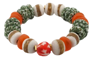 Tribal Balance Ceramic Energy Bracelet