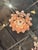 Early 21st Century Modern Pink Murano Tronchi Glass Chandelier For Sale - Image 5 of 6