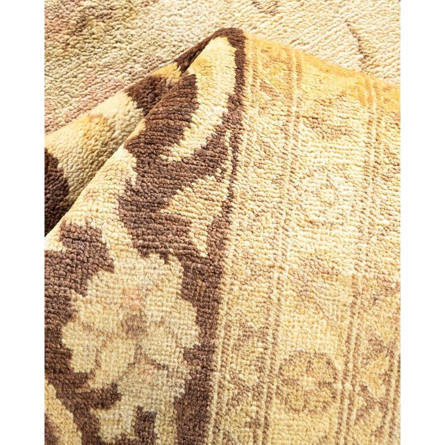Textile Eclectic, One-of-a-Kind Hand-Knotted Area Rug in Ivory, 8' 0" x 10' 4" For Sale - Image 7 of 8