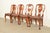 Antique English Queen Anne Burl Wood Side Chairs or Dining Chairs, Circa 1860s For Sale - Image 13 of 14