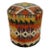 Kilim Rug Pouf Ottoman #37a For Sale