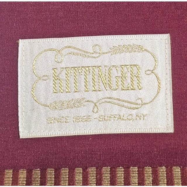 Wood Late 20th Century Kittinger Mahogany Williamsburg Style Chippendale Style Sofa Claw and Ball Feet For Sale - Image 7 of 10