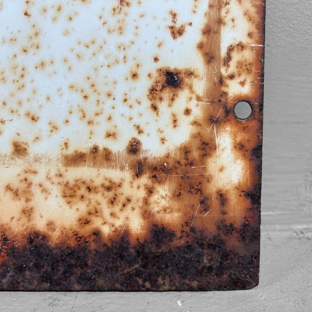 Shōwa Era Lipovitan D Advertising Sign in Metal, Japan, 1970s For Sale - Image 6 of 11