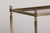 Vintage Neoclassical Brass Side Table, 1950 For Sale - Image 10 of 18