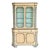 1940s Venetian Style Parcel Gilt Painted Breakfront For Sale