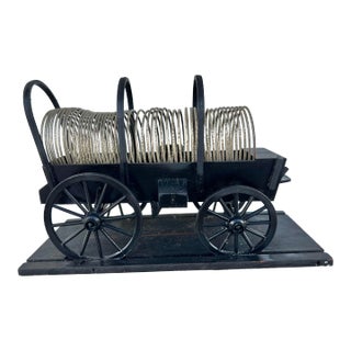Mid Century Desk Accessory Chuck Wagon For Sale