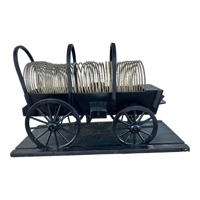 Mid Century Desk Accessory Chuck Wagon For Sale