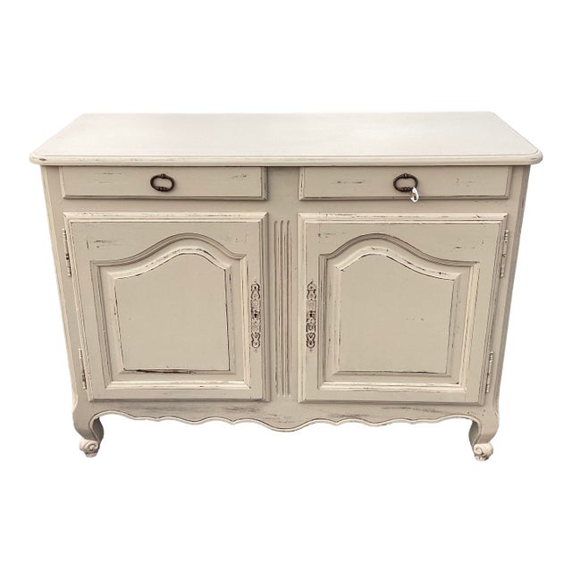 French Painted Farmhouse Sideboard For Sale