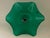 Vintage Blenko Emerald Green Art Glass Centerpiece Bowl For Sale In Buffalo - Image 6 of 10