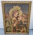 Folk Art Pair Cusco School Paintings Madonna and Child & Archangel Barachiel 20th Century For Sale - Image 3 of 12