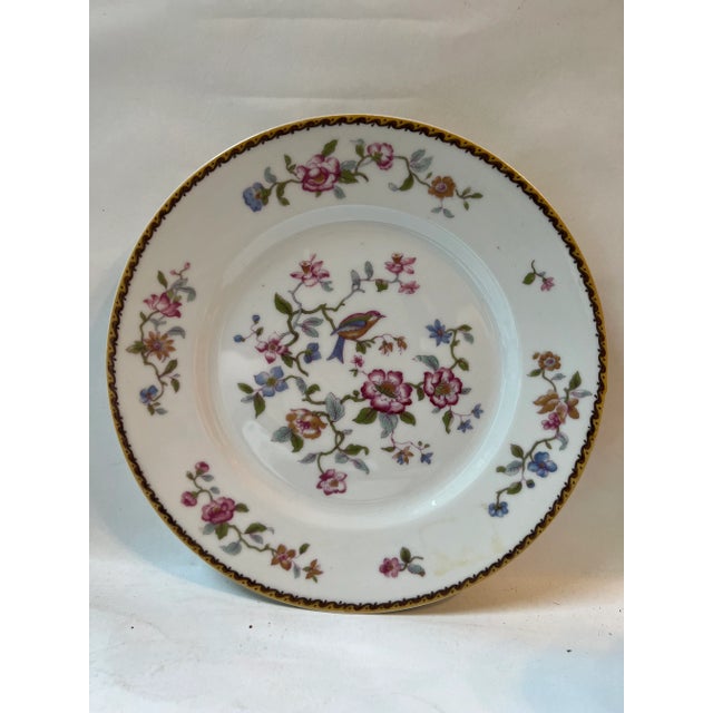 Pair of Vintage Indian Bird Haviland Porcelain Plates For Sale In Washington DC - Image 6 of 13