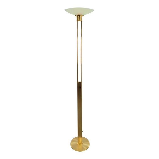 2517-1-P1 Floor Lamp in Glass from Holtkotter For Sale - Image 14 of 14
